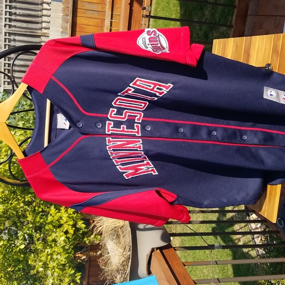 Majestic Other - Majestic Embroidered Minnesota Twins Justin Morneau MLB Jersey